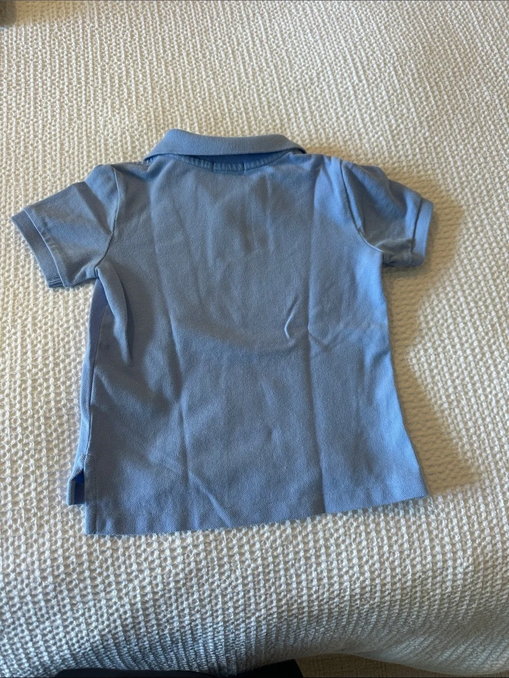 Ralph Lauren Kids Sky Blue Polo with Embroidered Pony